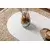 Nordure Klub sto Sable, 119x60x40cm, Beli