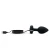 b-Vibe Vibrating Jewel Plug M/L Black Diamond