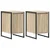 Noćni ormarić 2 pcs Sonoma 39,5 x 30 x 50 cm Konstruirano drvo