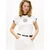TOMMY HILFIGER Majica mornarska/bela