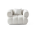 Atelier del Sofa Fotelja Petra, 120 x 90 x 65 cm, Bela
