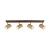 Brilliant - Spot svetlo LAKEWOOD 4xGU10/10W/230V braon