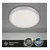 BRILONER  Plafonjera LED Sky srebrena 24W 3071014