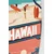 WallXpert dekorativna daska za surf od pleksiglasa Mvsf29M, ilustracija Havaja sa surferima, palmama i kombijem, 32 x 100 cm