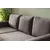Atelier del Sofa Ugaona granitura Kado, Siva