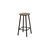 Hanah Home Barski set sto i stolice Mola Set 100, 100x90x40 cm, Antracit