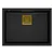granitni umivalnik DAVID 50 Black
