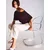Bershka Majica temno rjava