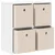 Kreveta s ladicama Bijelo 59,5 x 27 x 57 cm