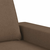 2-dijelni set sofa smeđi od tkanine