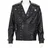 Moška biker jakna DEVIL FASHION - Abigor - črna - CT280