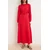 Trendyol Modest Ženska haljina Tctss25Eb00096, Crvena