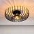 Opviq Luster Aspendos N 641, Metalni, Crni