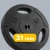 REBEL ACTIVE Bitumenski tegovi sa tri rukohvata set 2x10kg / 31mm RBA-2123