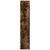 Visoka komoda dimljeni hrast 70x35x180 cm konstruiranog drva