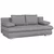 SOFA LEŽAJ tekstil siva