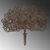 Aberto Design Dekorativna figura Peacock -A 01, 53x61 cm, 1.5 mm