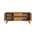 HANAH HOME Vina 01 0900 Walnut Stone (Produžni trpezarijski sto, stolice i konzola (6 komada))