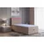 MID.YOU POSTELJA Z VZMETNICO 100 cm x 200 cm , tekstil, leseni material roza