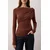 Trendyol Milla ženska bluza Twoaw26Bz00088, smeđa-smeđa