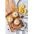 Perforated mini-tart baking mould, stainless steel, 7.5 cm - de Buyer