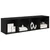 Set TV komoda Zidne 2 pcs Crni hrast 37 x 35 x 72 cm