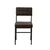 HANAH HOME Trpezarijska stolica Dubai Brown