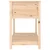 Sadilica s policom 111,5x54x81 cm od masivne borovine