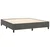 Krevet box spring s madracem LED tamnosivi 180x200 cm baršun