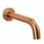 Skrita kopalna armatura Rea Lungo Brush Copper + Box