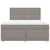 Vidaxl Box spring postelja z vzmetnico taupe 180x200 cm blago