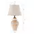 Opviq Stona lampa E27 Max 40W, Krem-Zlatna