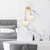 Opviq Jewel 10585 Zidna lampa, Zlatna