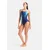 ARENA Enodelne kopalke LIGHT PRO BACK LB modra/voda