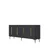 Hanah Home komoda Rany 180, 180 cm, antracit / zlatna