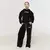 GymBeam Women‘s Varsity Sweatpants Black