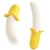 LyBaile Silikonski drsni vibrator Banana Geek Pretty Love
