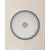 Madame Coco Desertni tanjir Reve Bleu, 19cm, Belo - plavi
