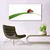 tulup.si Slika na akrilnem steklu Ladybug narava 140x70 cm 2 obešalnika
