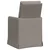 Trpezarijske stolice 2 pcs Sivo-smeđa 57 x 67 x 98 cm tkanina