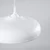 Sollux SL.1329 - Luster na sajli GINA 1xE27/15W/230V, O 38 cm, bela