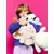 Bon Ton Toys Bubbles Bunny mehka igrača, 23 cm, roza (1115)