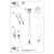 Sollux SL.1204 - Luster na sajli LAGOS 1xGU10/10W/230V hrom