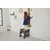 Step stool - antracit, bela