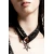 Ovratnica KILLSTAR - 90s Daze Choker - Črna - KSRA003912