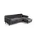 Atelier del Sofa Ugaona garnitura 96x85x287cm Antracit