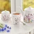 shumee LOUKA porcelanasta skodelica za rože 360 ml