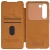 Nillkin Qin Leather Pro preklopna maska sa štitnikom za kameru za Samsung Galaxy S23 - brown