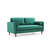 Atelier del Sofa Dvosed Rome 90x70x175cm Zeleni