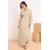 Trendyol Modest Ženska haljina Tctss26Eb00073, Bež
